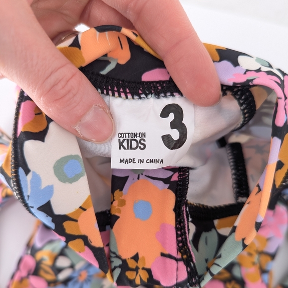 Baby Girl Swimsuit Bundle Cotton On and Baby Gap Size 3T - Picture 4 of 6